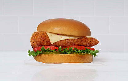 Chick-Fil-A Spicy Deluxe Sandwich